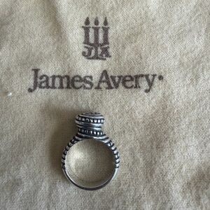 Retired James Avery African beaded ring sz 8.5